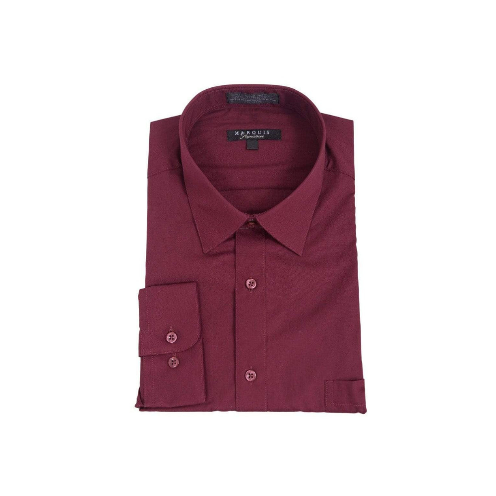 Burgundy Dress Shirt