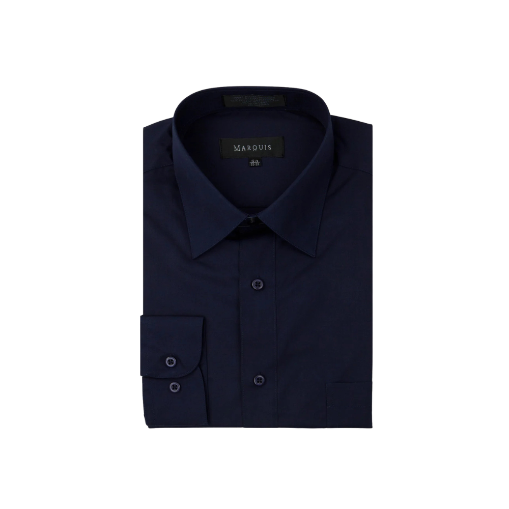 Navy Blue Dress Shirt